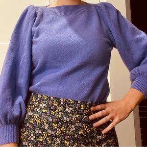LOFT Purple Sweater Small